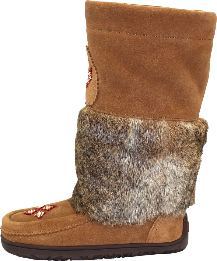 Tall Waterproof Oak Suede Mukluk Quarks Shoes