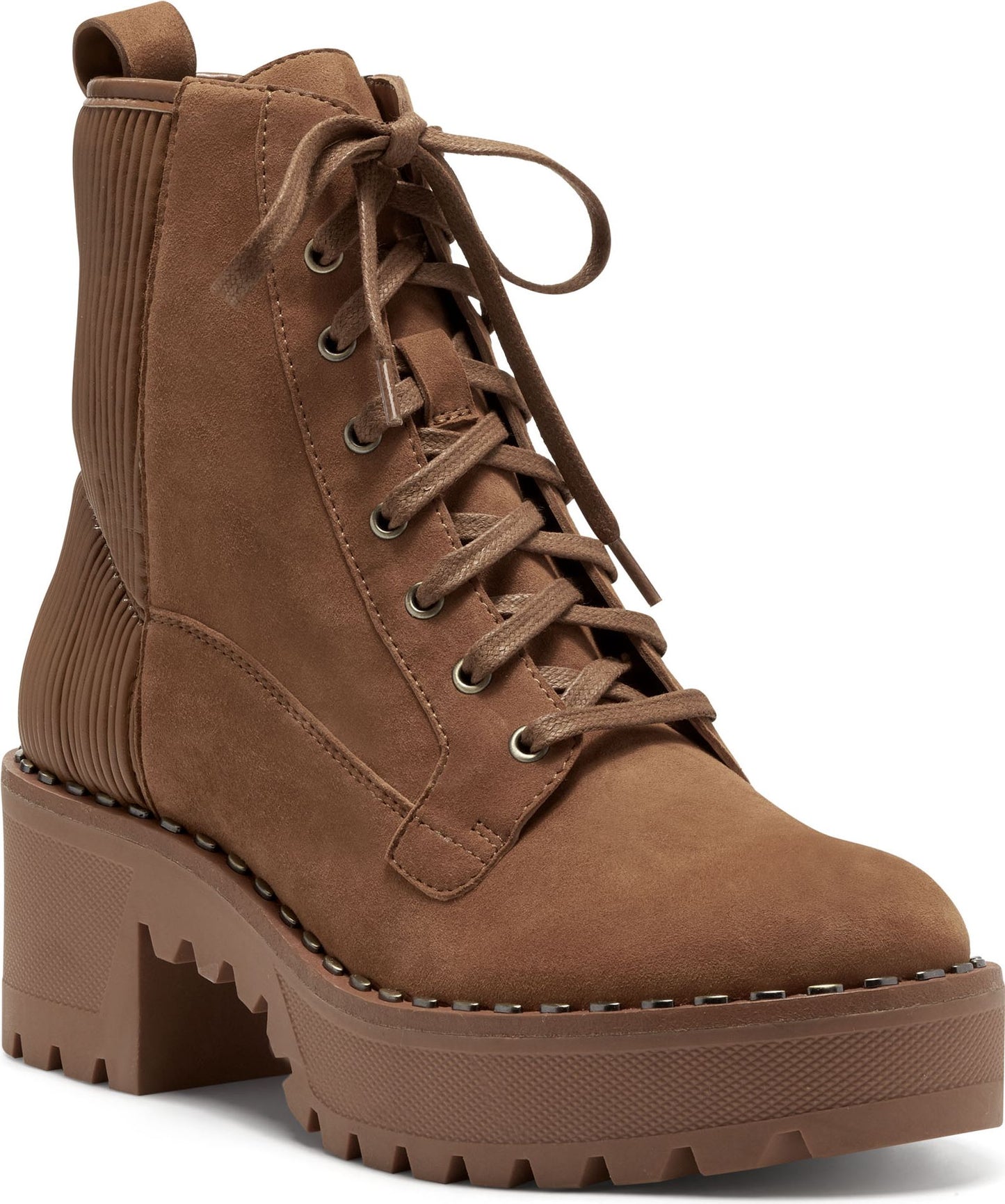 Vince Camuto Boots Movelly True Suede Tawny Birch